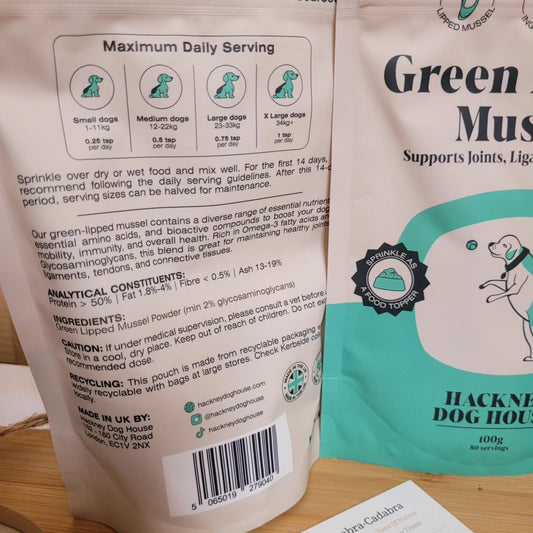Hackney Dog House Green Lipped Mussel