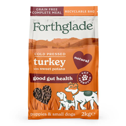 Forthglade Cold pressed Turkey dry dog food 2kg