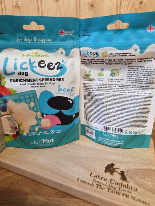 Lickeez Beef Enrichment Spread Mix