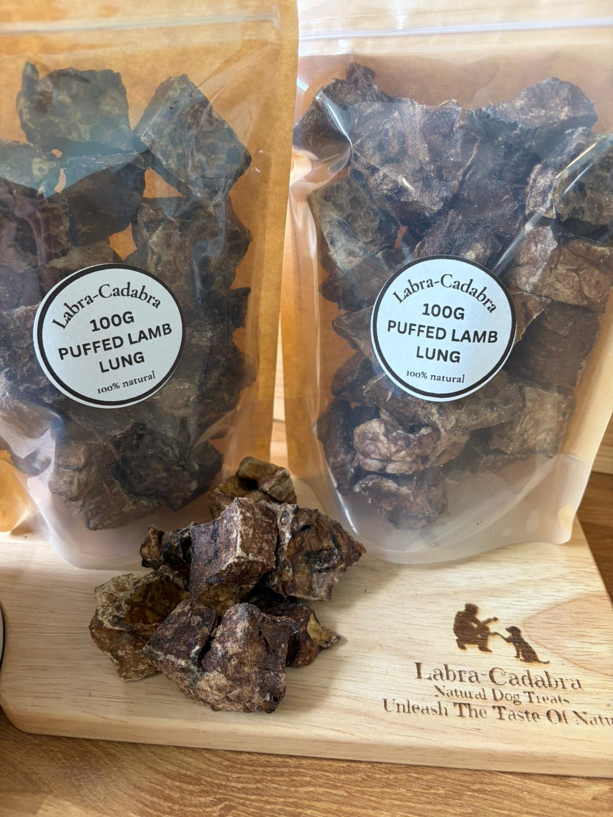 Puffed Lamb Lung 100g