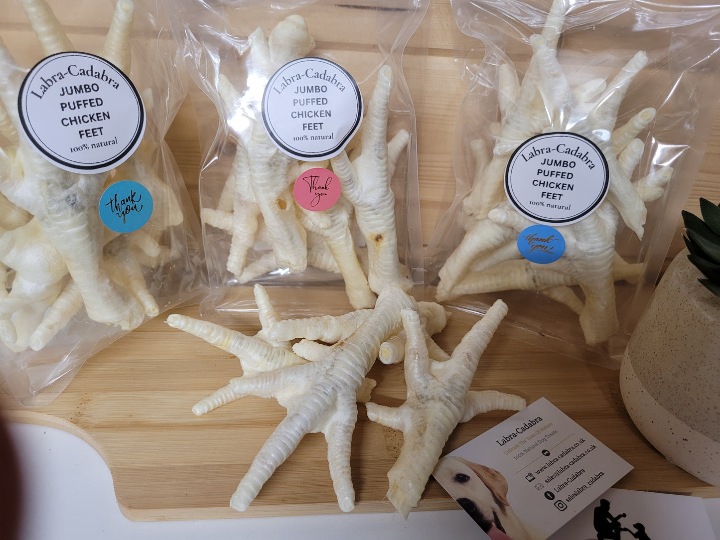 Puffed Chicken Feet