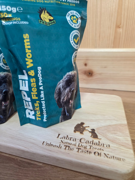 Repel Natural Flea, Tick and Worm Repellent For Dogs