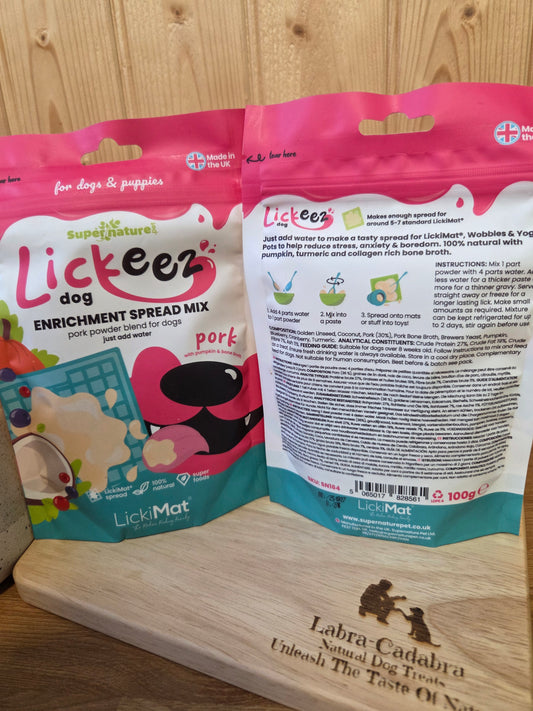 Lickeez Pork Enrichment Spread Mix