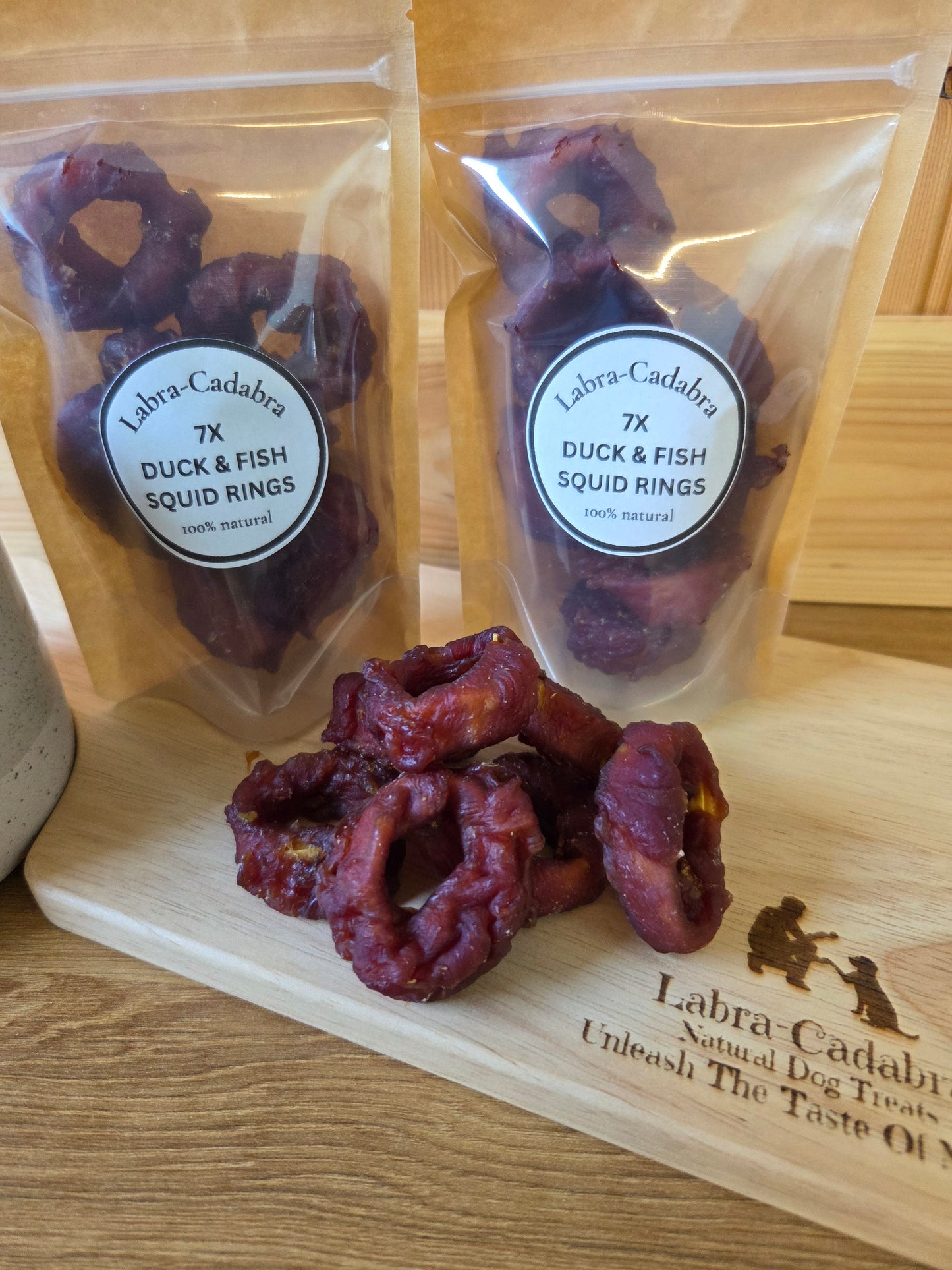 Duck And Fish Squid Rings 100g