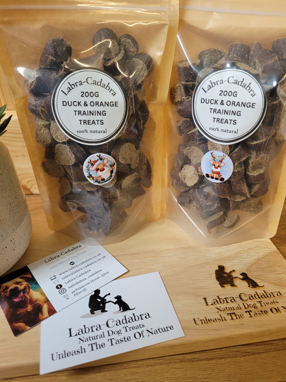 Duck And Orange Treats