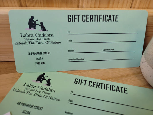 Gift Vouchers