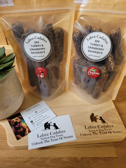 Turkey and Cranberry Sausages