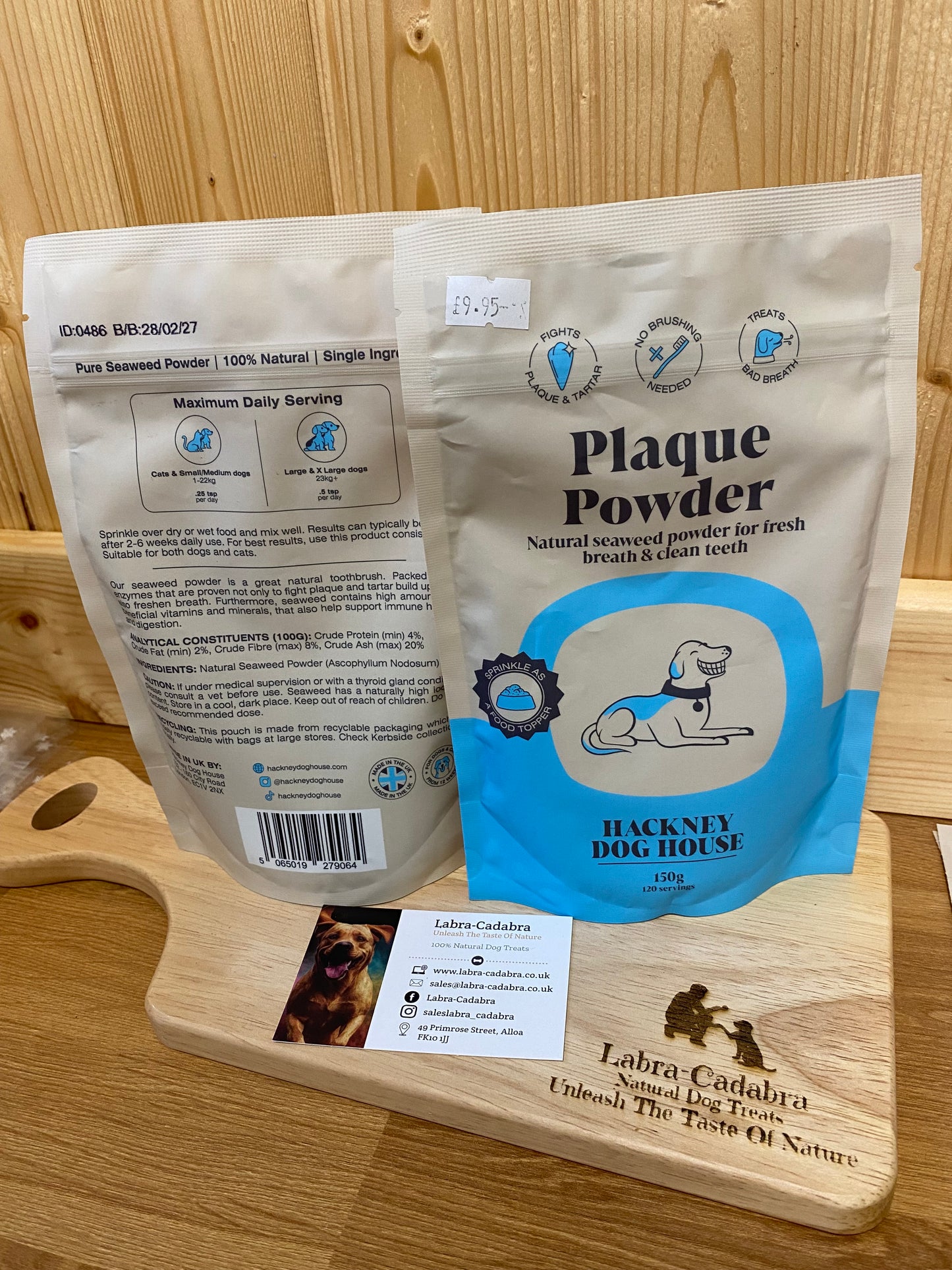 Hackney Dog House Plaque Powder
