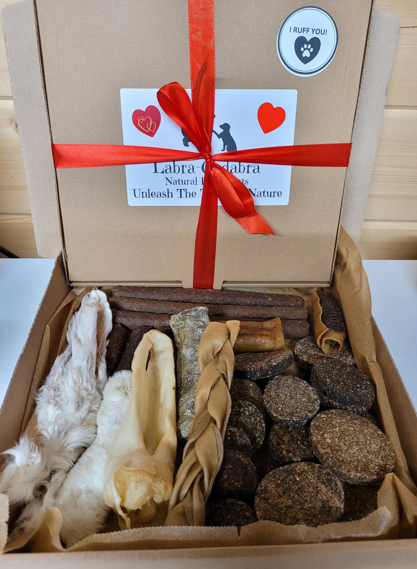 Valentines box ❤️I RUFF YOU❤️