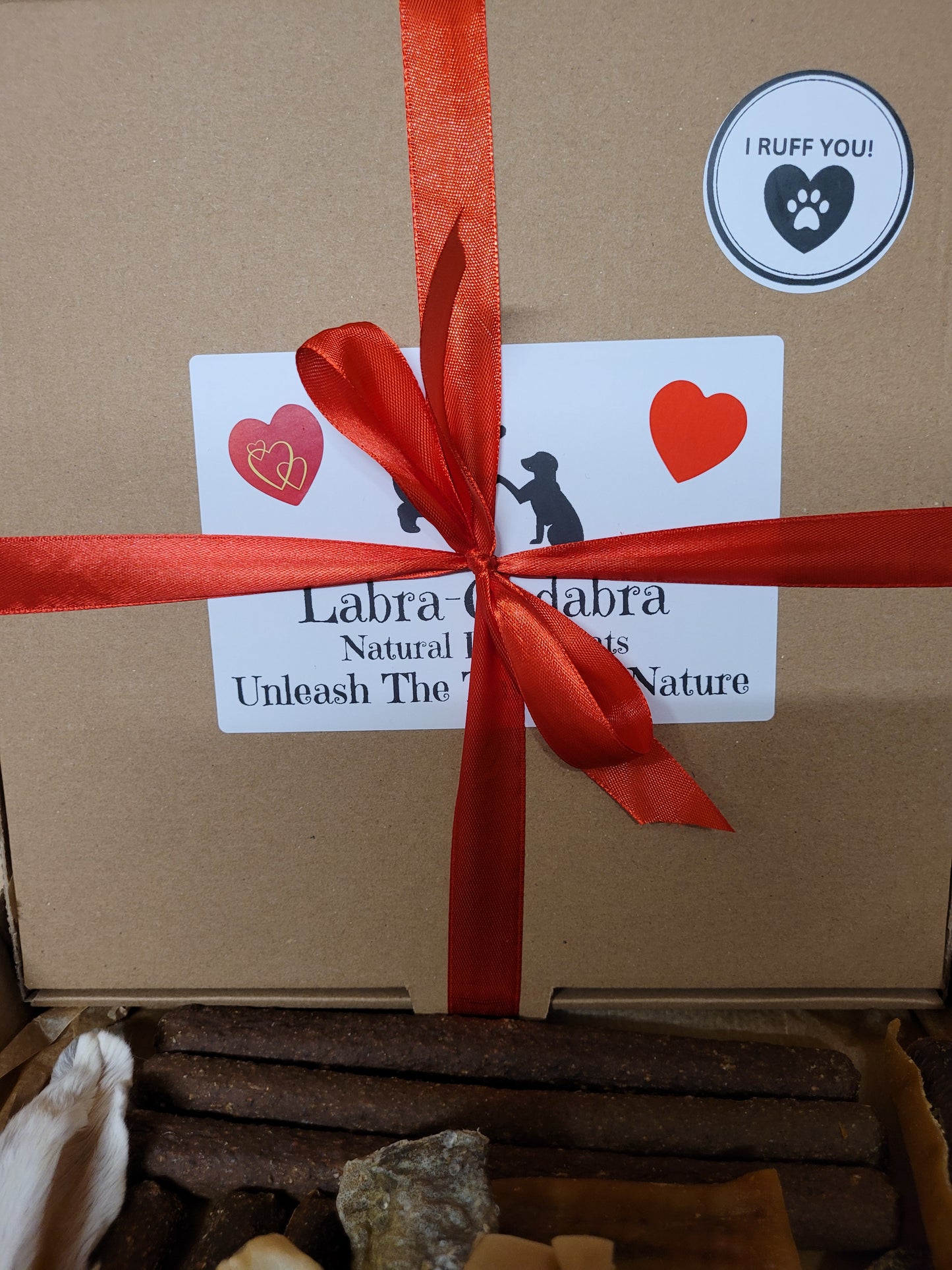 Valentines box ❤️I RUFF YOU❤️