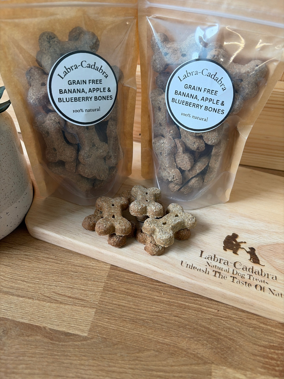 Grain Free Banana, Apple & Blueberry Bones