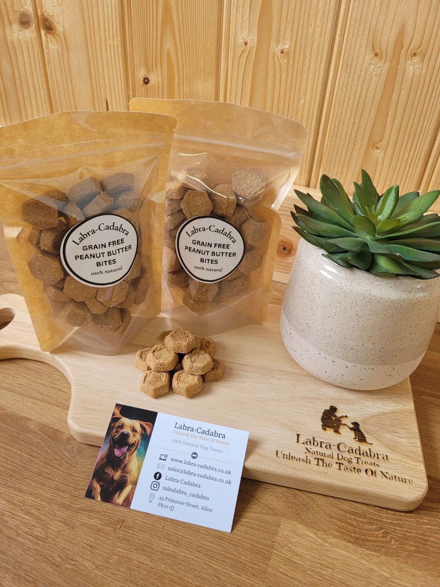 Grain Free Peanut Butter Bites