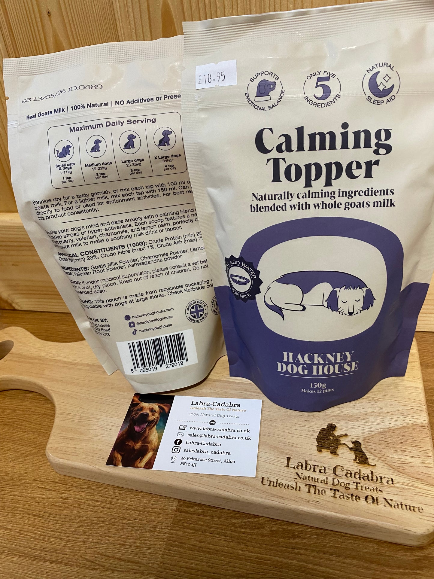 Hackney Dog House Calming Topper