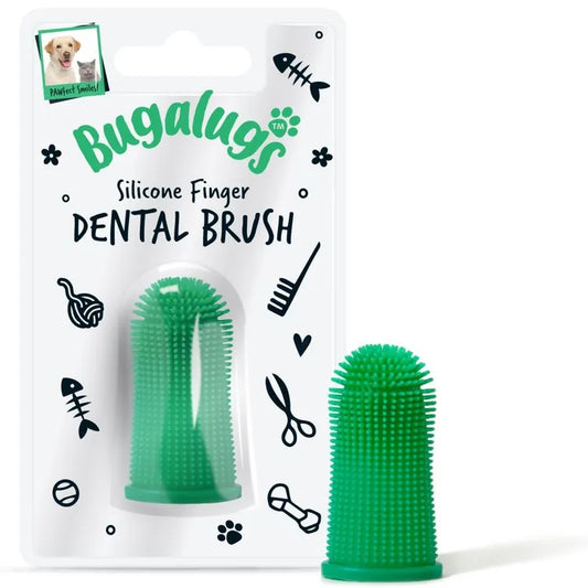 Silicone Finger Dental Care Brushes for Dogs & Cats