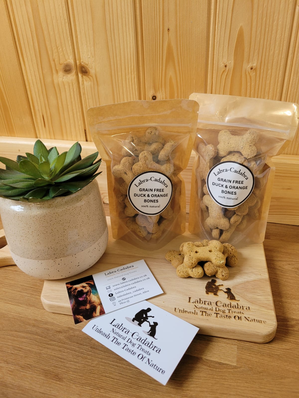 Grain Free Duck And Orange Biscuits