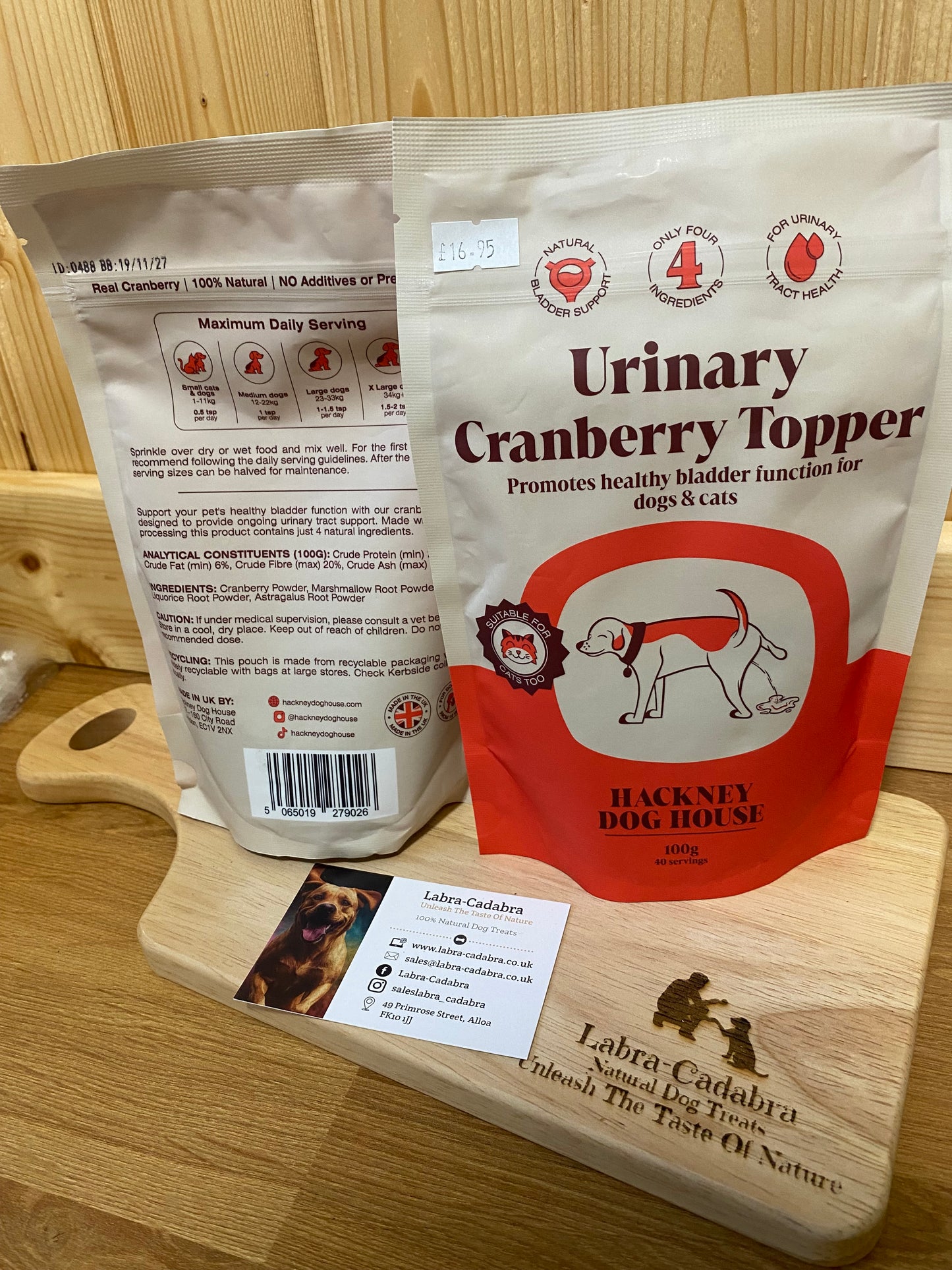 Hackney Dog House Urinary Cranberry Topper