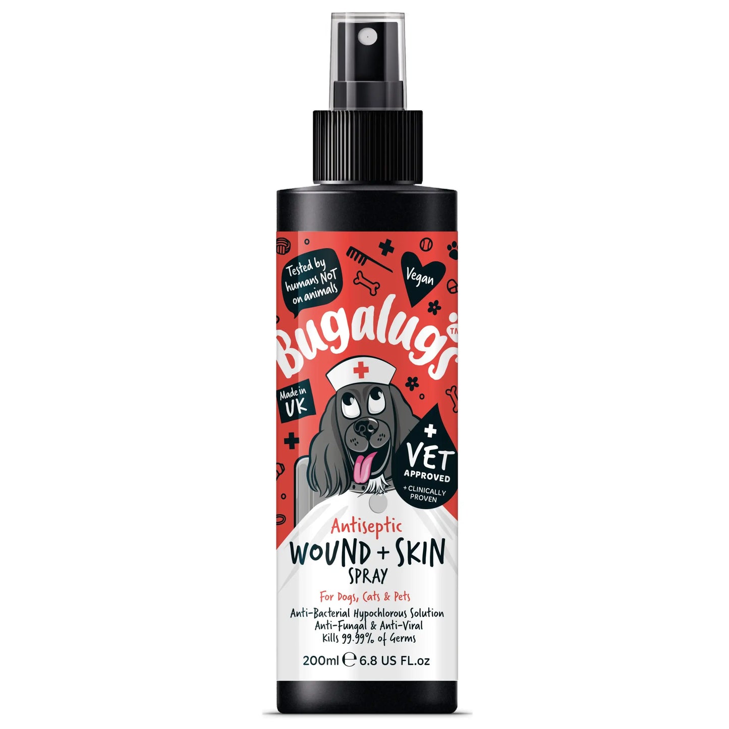 Bugalugs Antiseptic Wound And Skin Spray