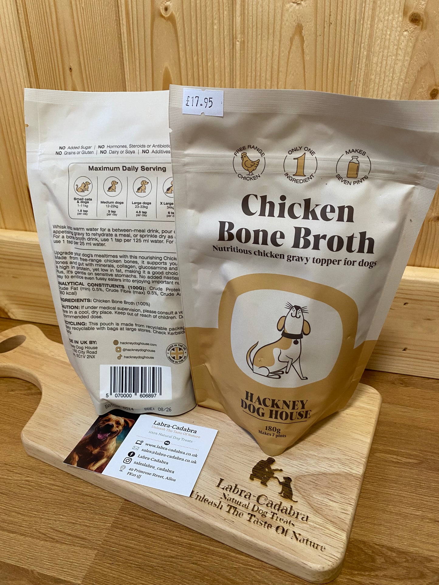 Hackney Dog House Chicken Bone Broth