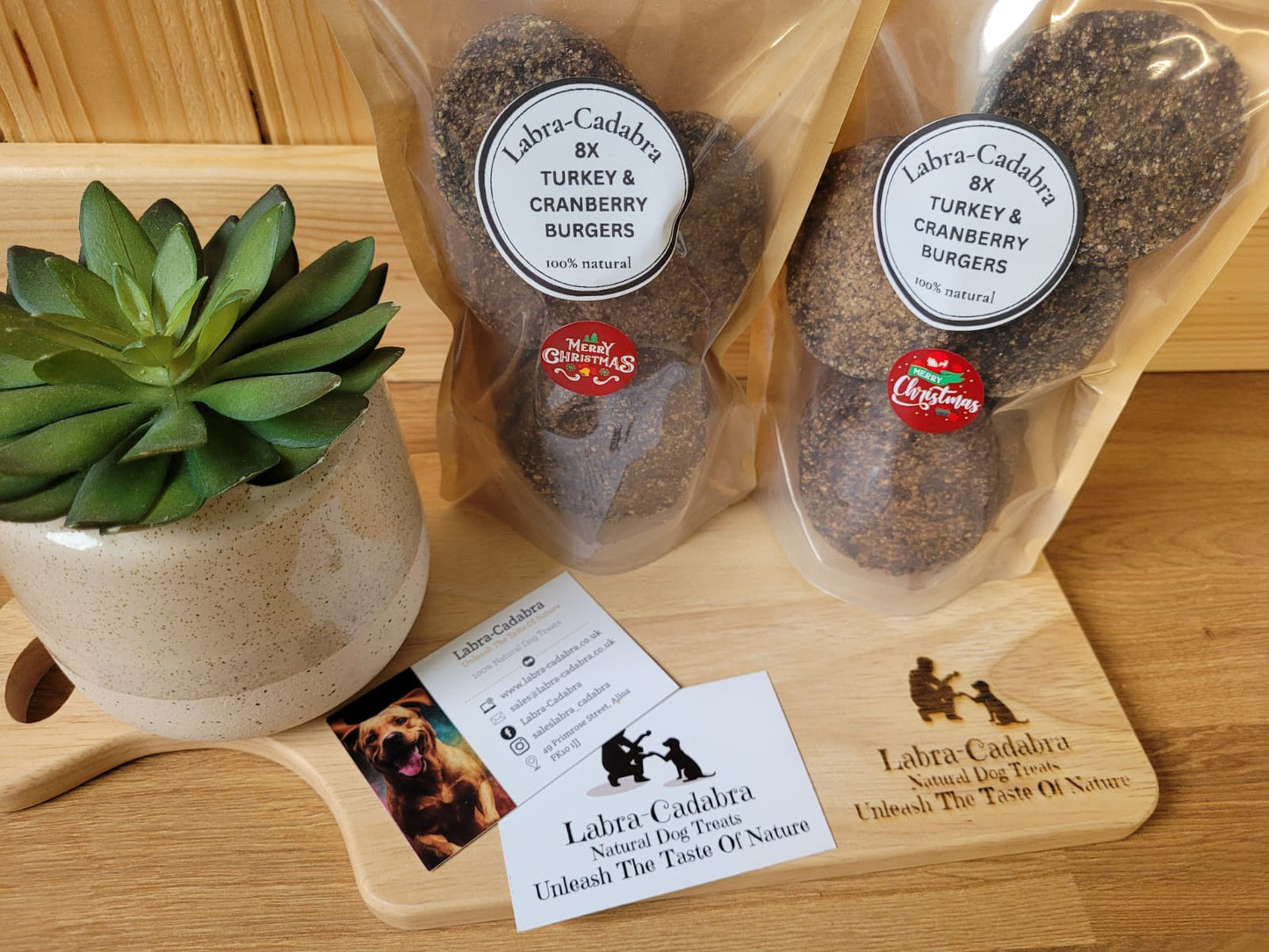 Festive Turkey and Cranberry Burgers