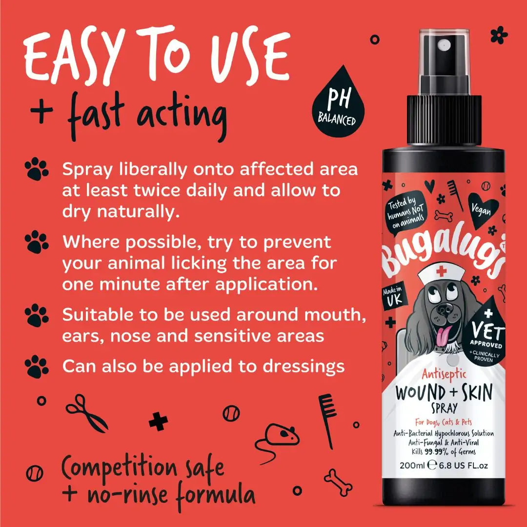 Bugalugs Antiseptic Wound And Skin Spray
