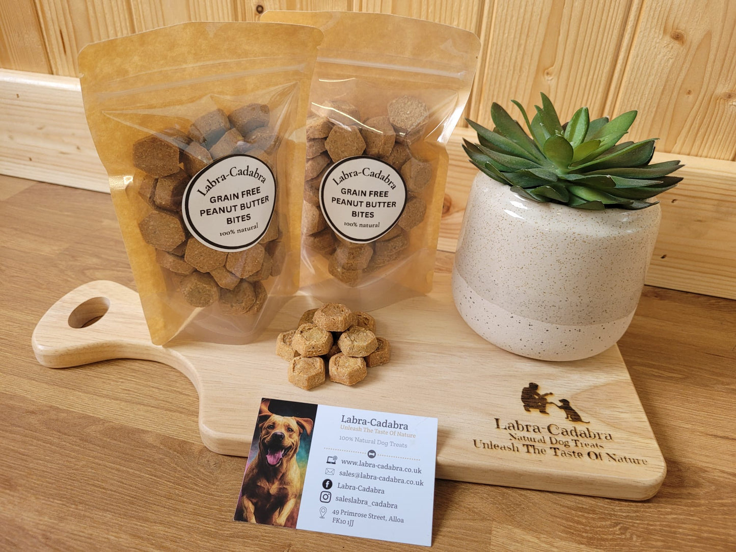 Grain Free Peanut Butter Bites