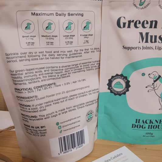 Hackney Dog House Green Lipped Mussel