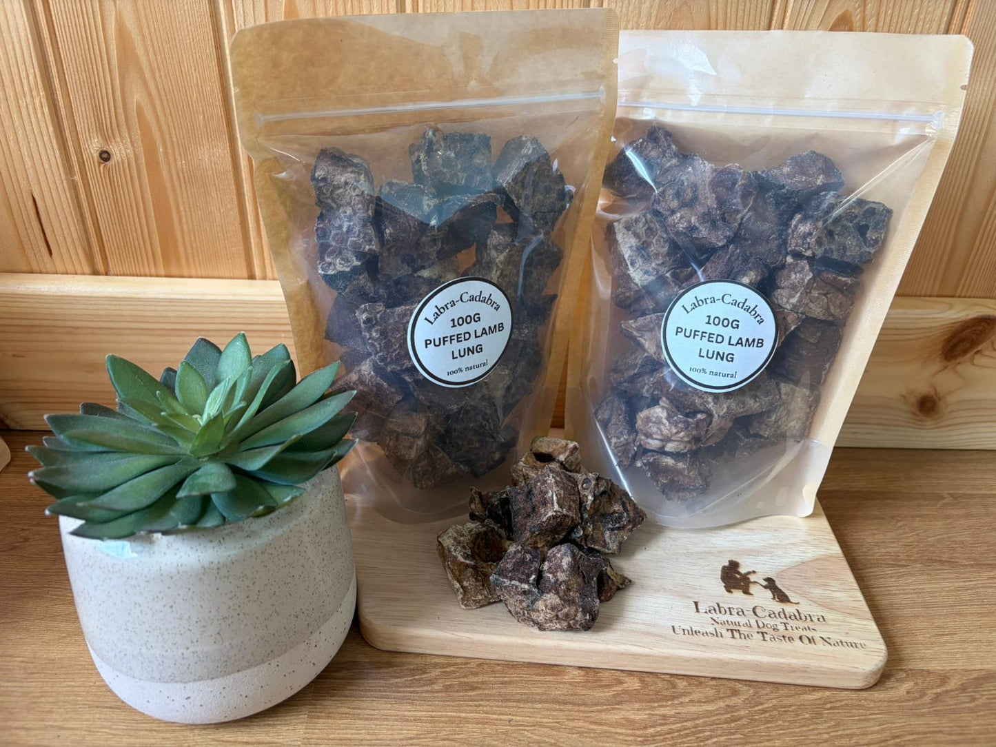 Puffed Lamb Lung 100g