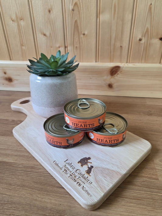 Pure Chicken Hearts Topper & Mixer 80g