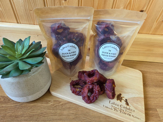Duck And Fish Squid Rings 100g