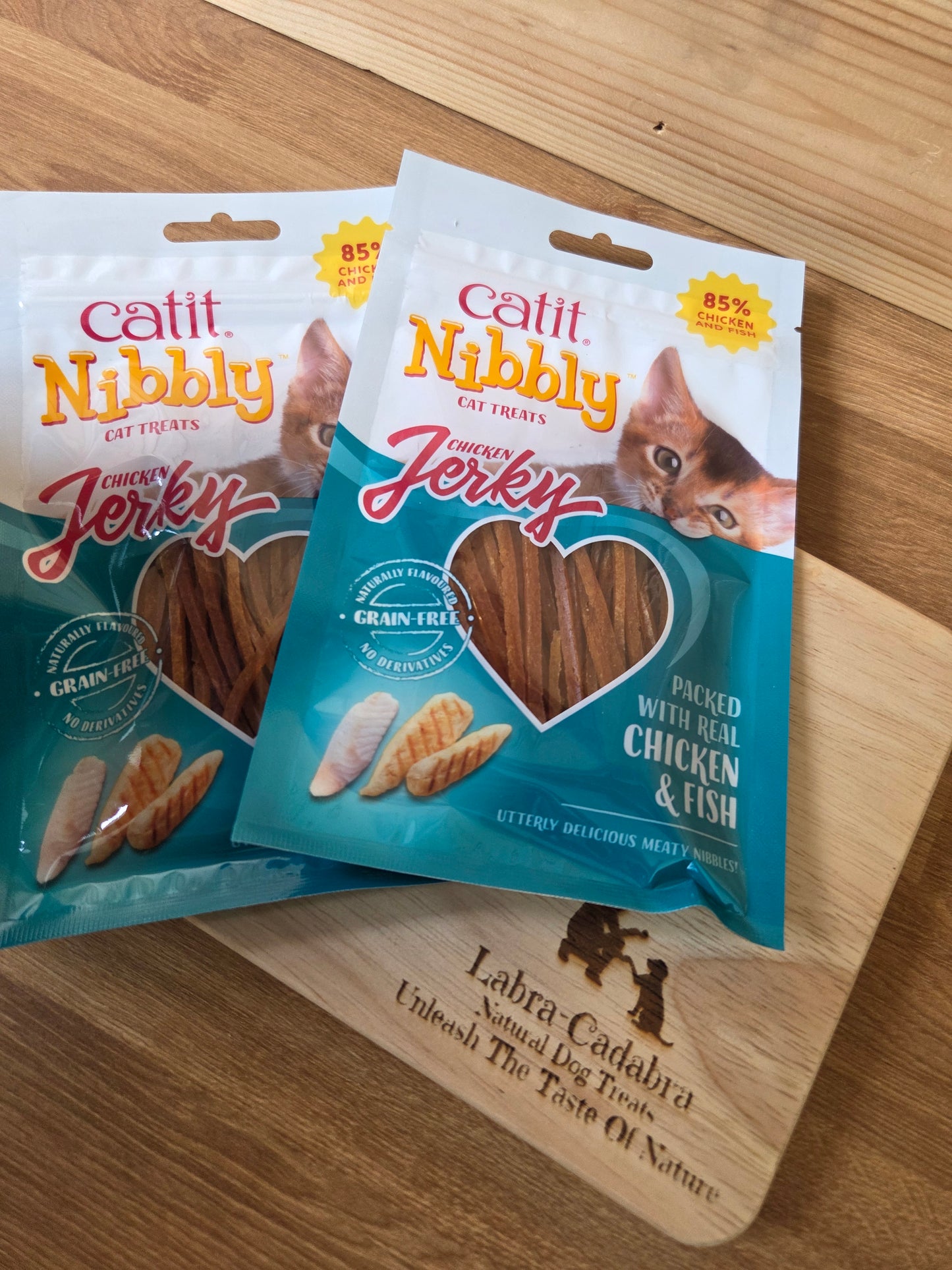 Catit Nibbly Jerky Cat Treats