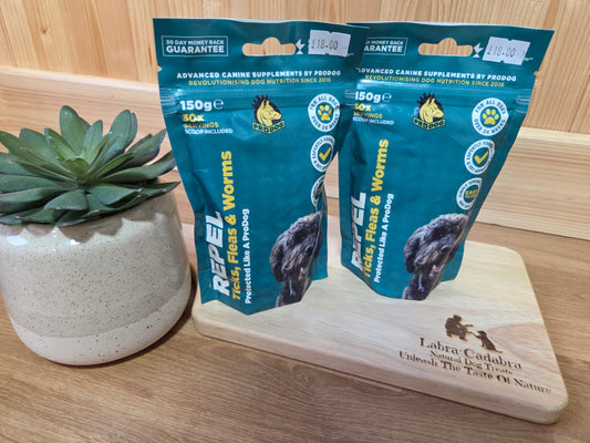 Repel Natural Flea, Tick and Worm Repellent For Dogs