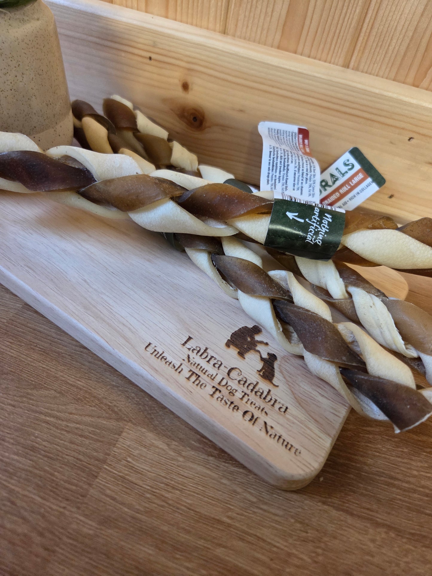 Beef & Camel Braid Roll