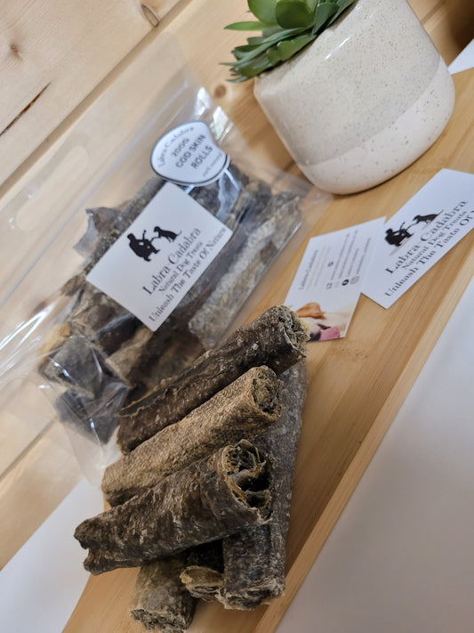 Fish Skin Rolls