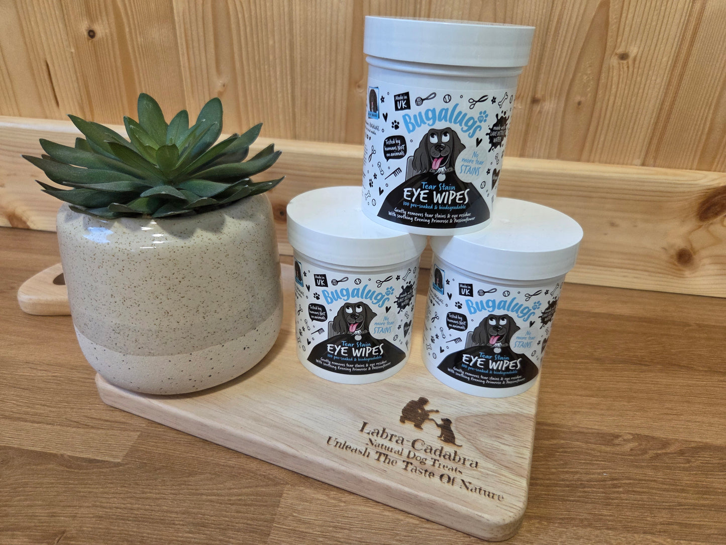 Bugalugs Tear Stain Wipes