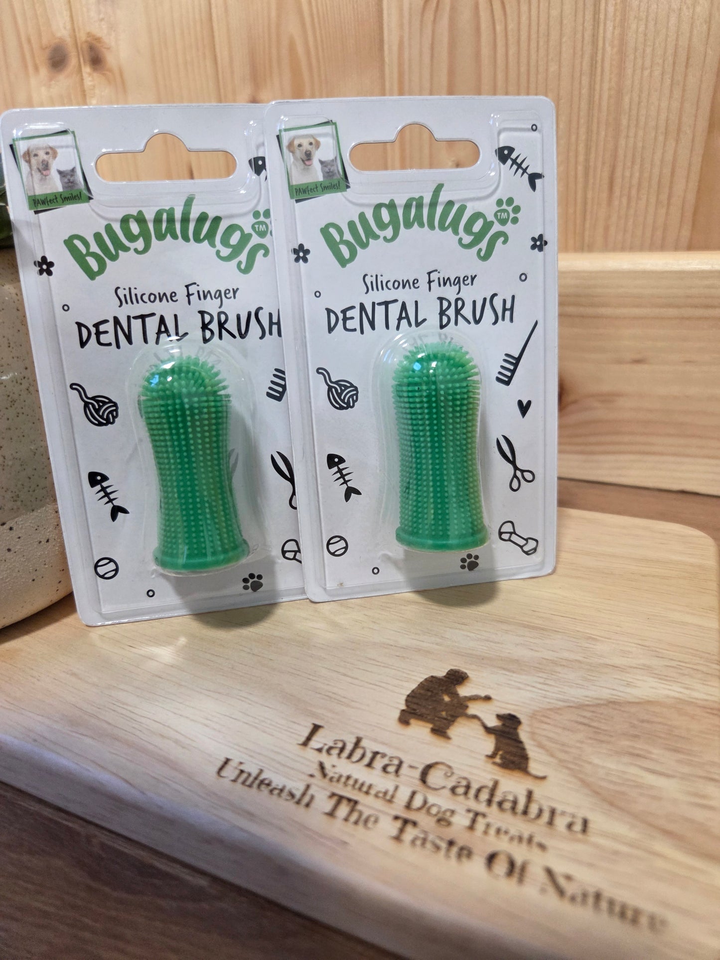 Silicone Finger Dental Care Brushes for Dogs & Cats